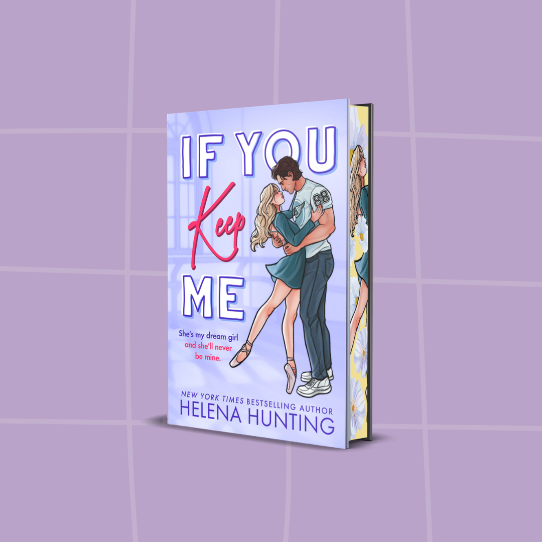 Royal City Romance Event Preorder If You Keep Me Foiled Edition Sprayed Hardback
