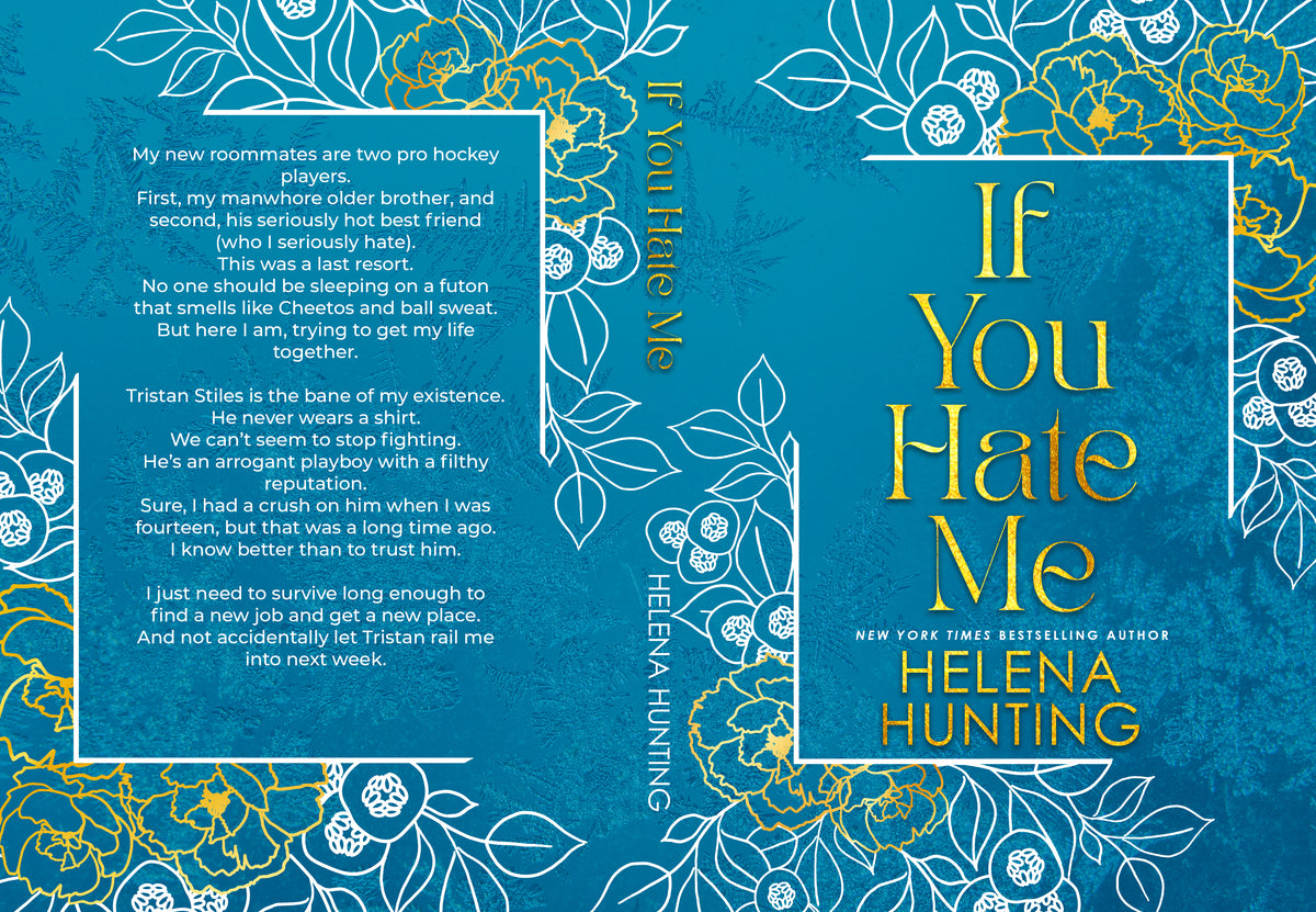 Royal City Romance Event Preorder If You Hate Me Jewel Tone Gold Foil Edition Hardback