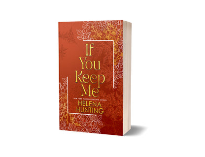 Royal City Romance Event  Preorder  If You Keep Me Jewel Tone Gold Foil Edition Paperback