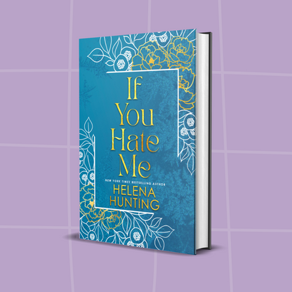 Royal City Romance Event  Preorder If You Hate Me Jewel Tone Gold Foil Edition Hardback