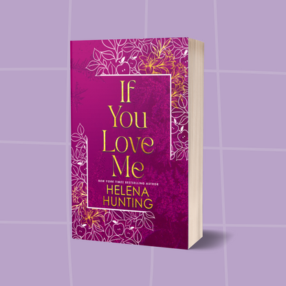 Royal City Romance Event  Preorder  If You Love Me Jewel Tone Gold Foil Edition Paperback