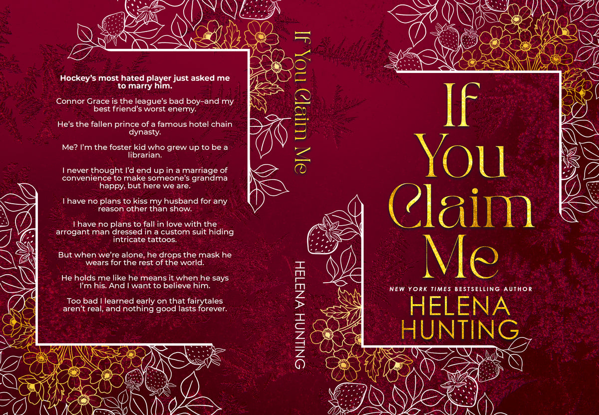 Royal City Romance Event  Preorder If You Claim Me Jewel Tone Gold Foil Edition Hardback