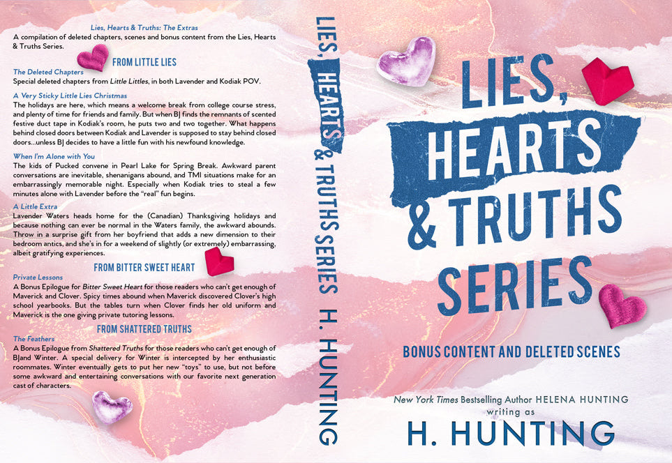 RITC Preorder Bonus Content Lies, Hearts & Truths alternate hardback editions (out of print in 2026)
