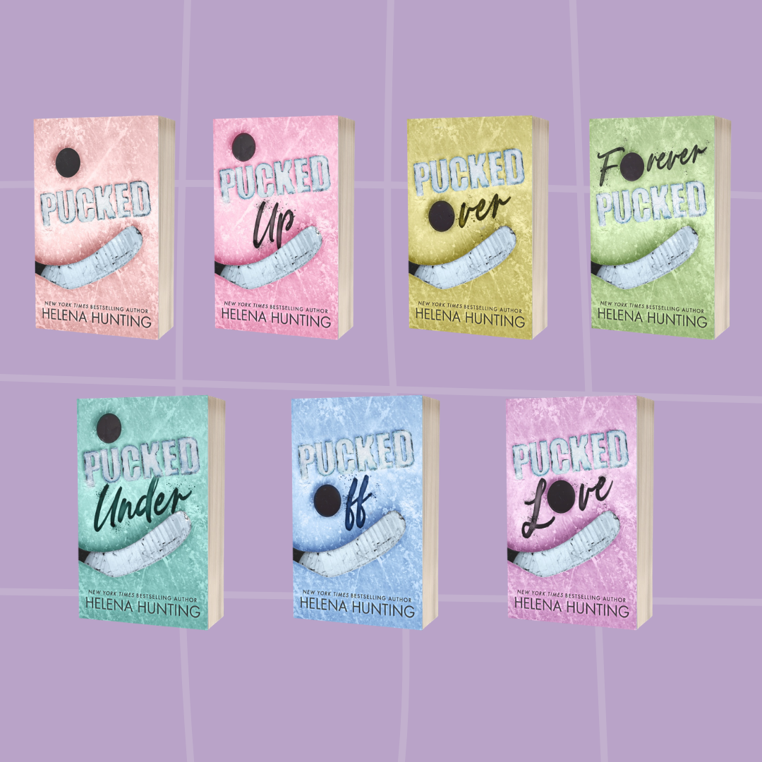 RITCR Preorder Full Set Pucked series alternate paperbacks (out of print edition)