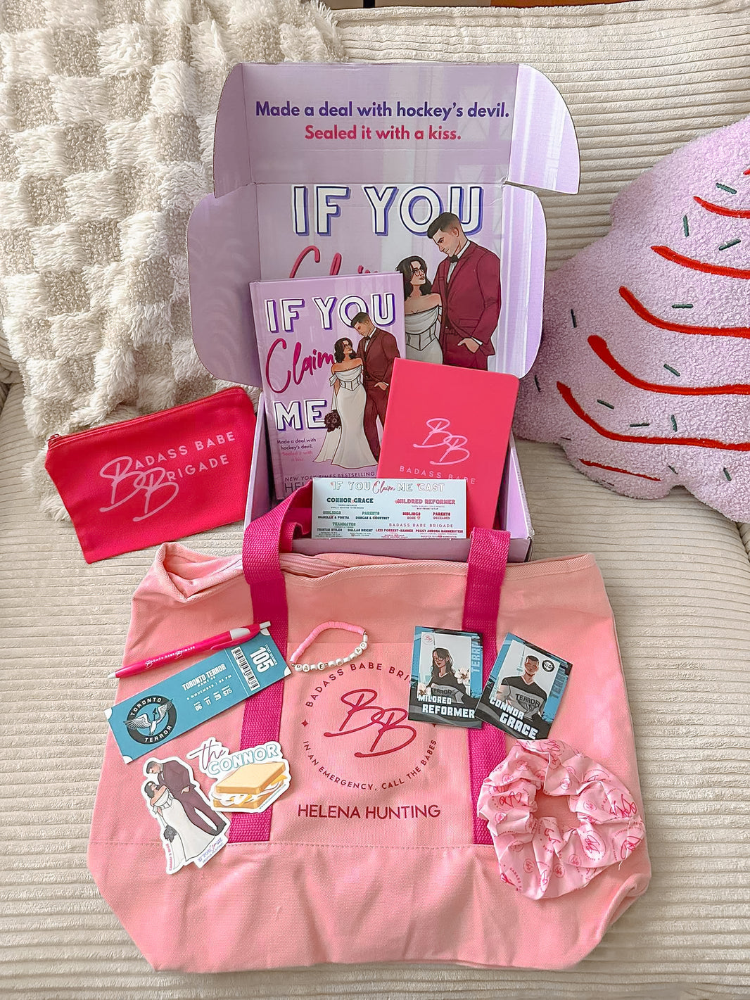 PR Boxes – Helena Hunting Merch