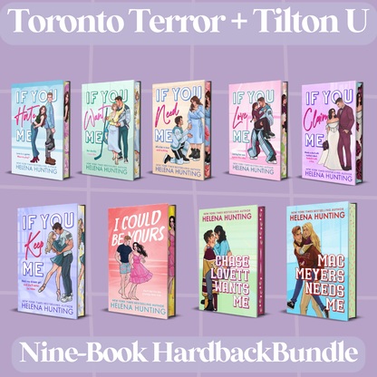 Royal City Romance Event  Preorder Full Set (All Nine) Foiled Edition Sprayed Hardback