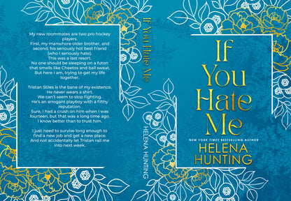Royal City Romance Event  Preorder If You Hate Me Jewel Tone Gold Foil Edition Hardback