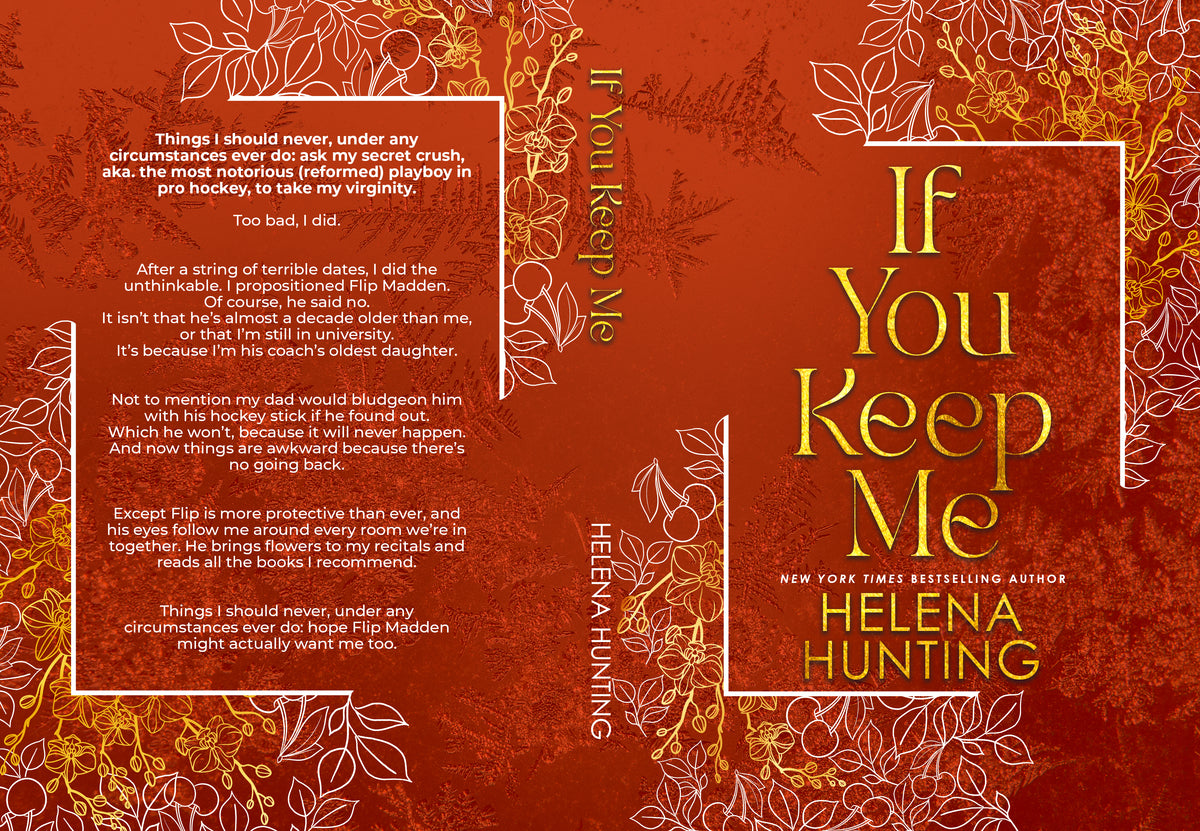 Royal City Romance Event  Preorder If You Keep Me Jewel Tone Gold Foil Edition Hardback