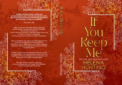 Royal City Romance Event  Preorder If You Keep Me Jewel Tone Gold Foil Edition Hardback