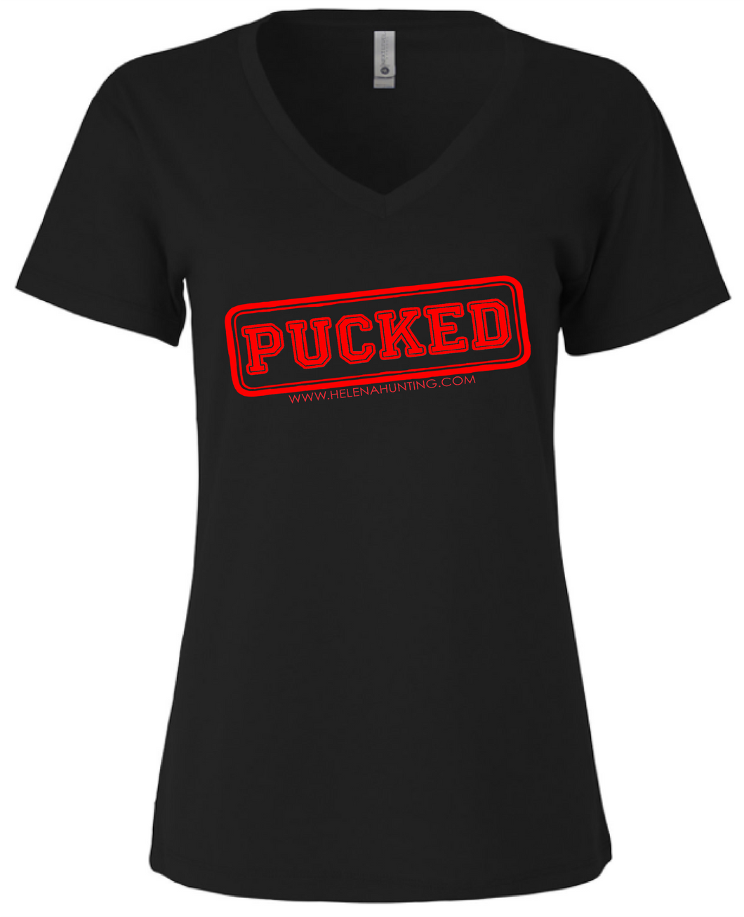 PUCKED Relaxed Fit V-Neck T-Shirt (SIZE XL Only)
